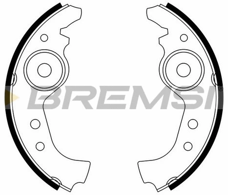 Brake Shoe Set (GF0290)