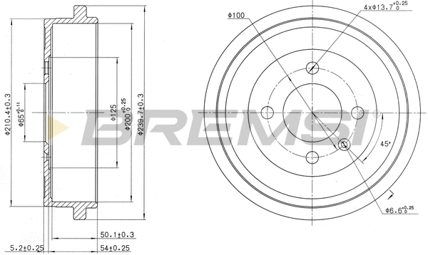Brake Drum (CR5441)