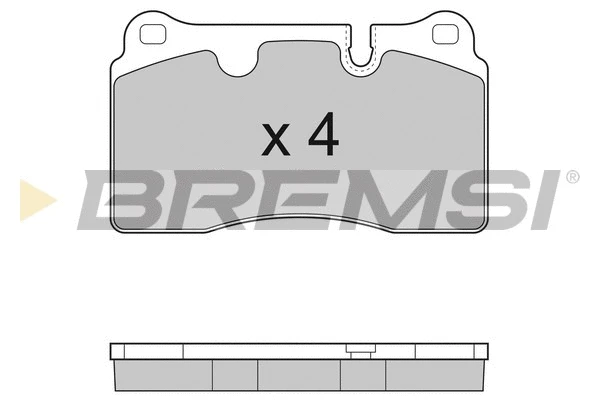 Brake Pad Set, disc brake (BP3288)