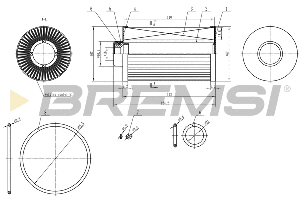 Fuel Filter (FE0763)