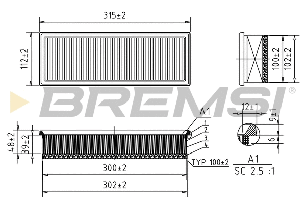 Air Filter (FA0210)