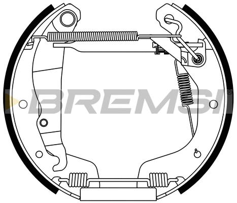 Brake Shoe Set (GK0118)