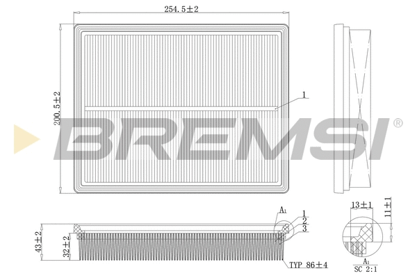 Air Filter (FA1188)