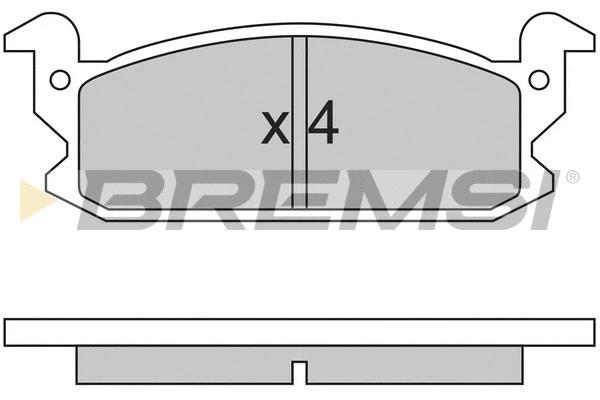 Brake Pad Set, disc brake (BP2280)