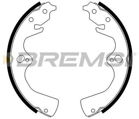 Brake Shoe Set (GF0783)