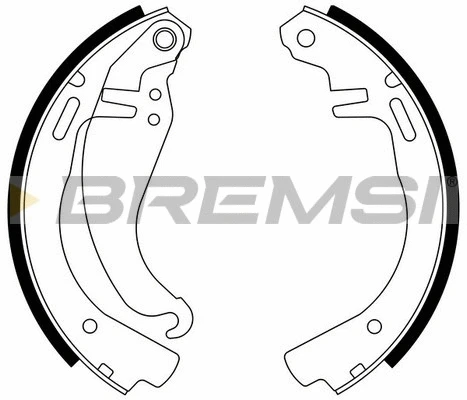 Brake Shoe Set (GF0343)