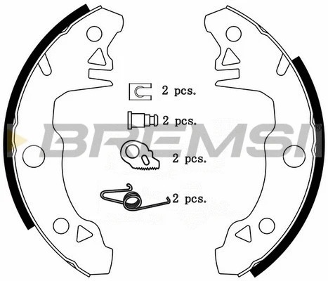 Brake Shoe Set (GF0097)