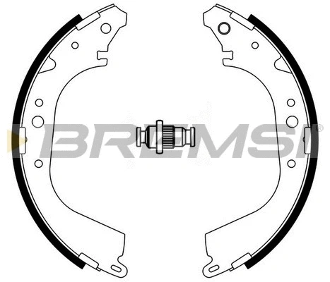 Brake Shoe Set (GF0555)