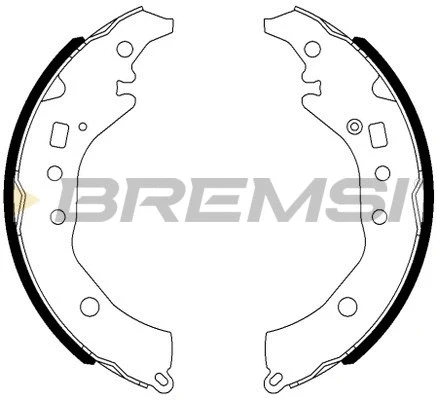 Brake Shoe Set (GF0984)