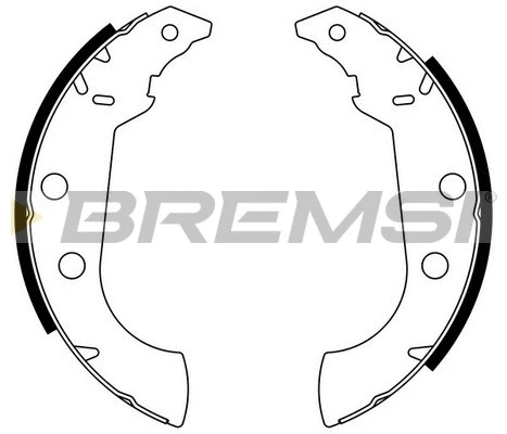 Brake Shoe Set (GF0383)
