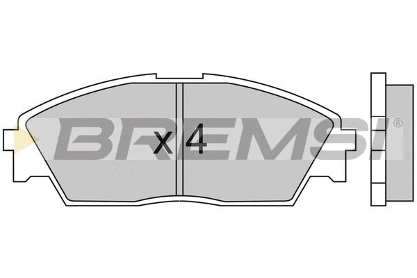 Brake Pad Set, disc brake (BP2350)