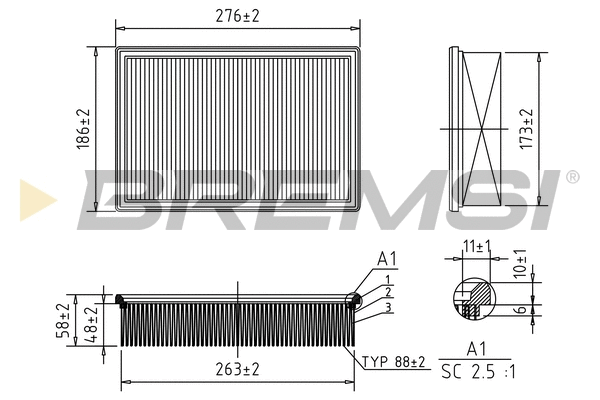 Air Filter (FA2002)