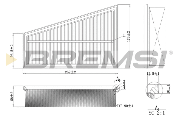 Air Filter (FA1197)