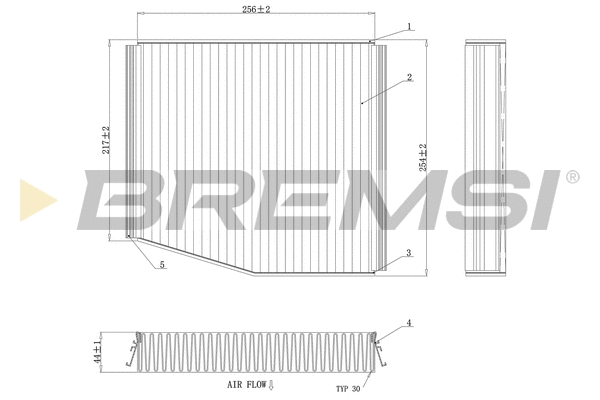 Filter, cabin air (FC0087C)