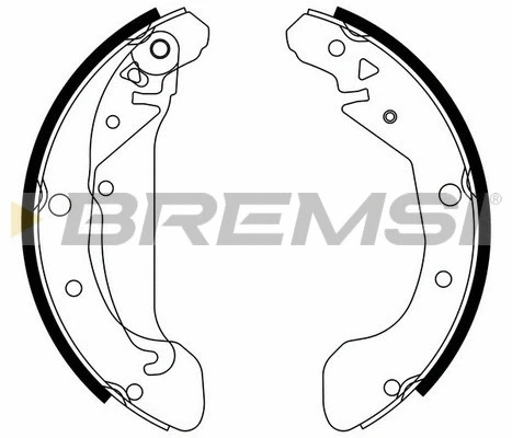 Brake Shoe Set (GF0632)