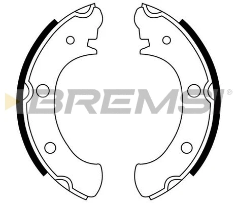 Brake Shoe Set (GF0880)