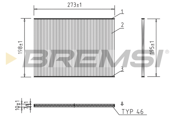 Filter, cabin air (FC0944)