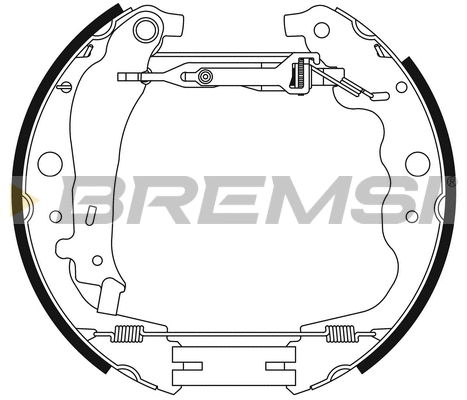 Brake Shoe Set (GK0439)