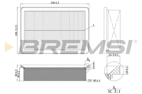 Air Filter (FA1227)