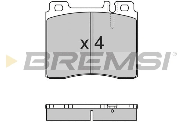 Brake Pad Set, disc brake (BP2657)