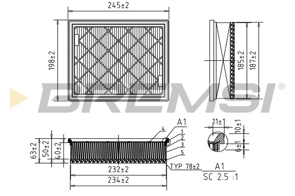 Air Filter (FA2339)