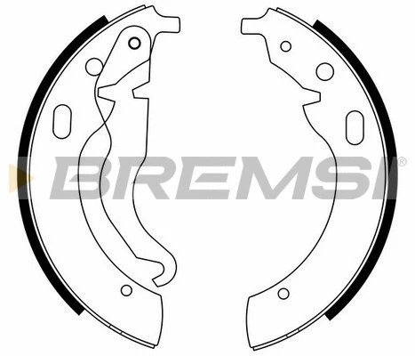 Brake Shoe Set (GF0073)