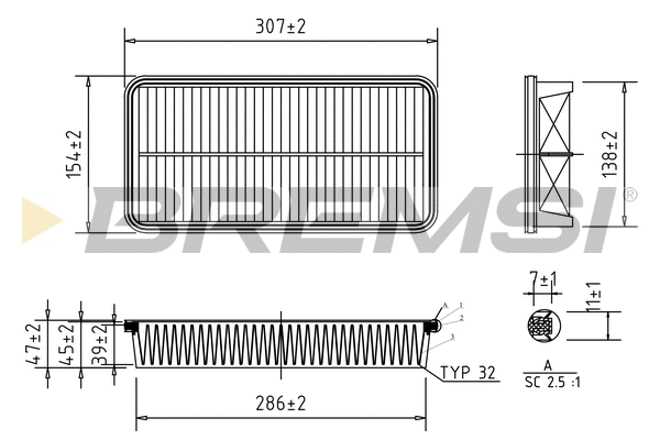 Air Filter (FA1351)