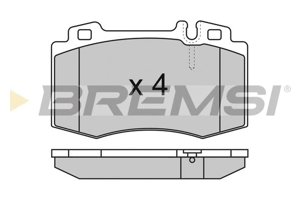 Brake Pad Set, disc brake (BP2986)
