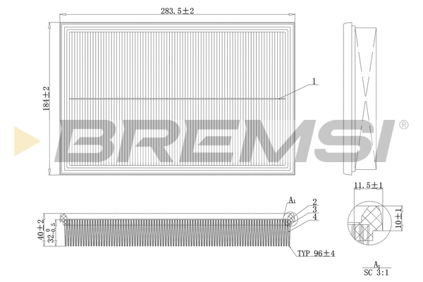Air Filter (FA2124)