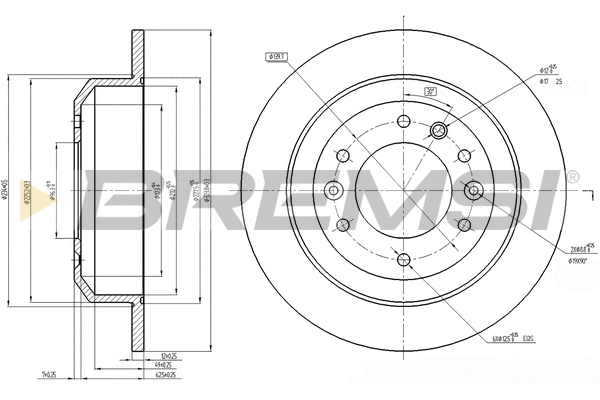 Brake Disc (CD7901S)