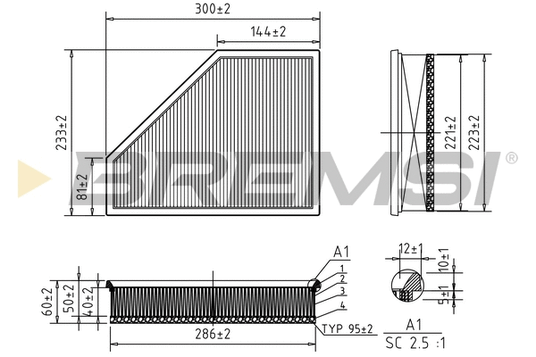 Air Filter (FA0623)