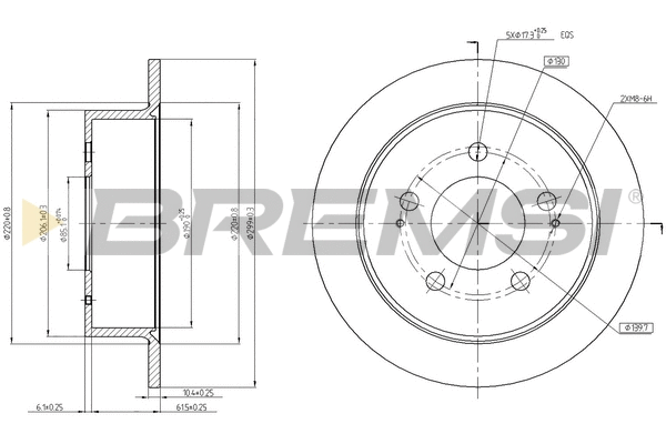 Brake Disc (CD7753S)