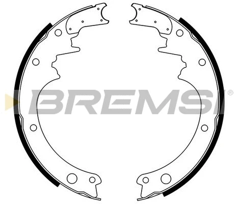 Brake Shoe Set (GF0850)
