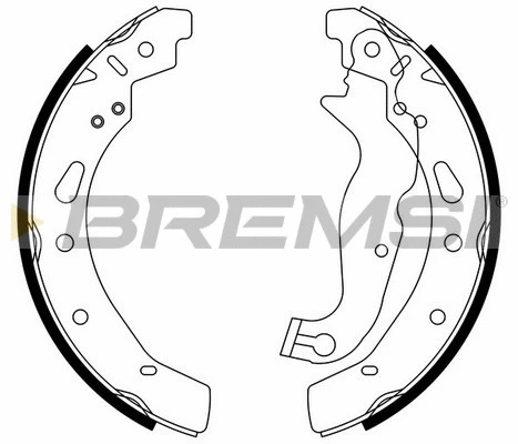 Brake Shoe Set (GF0247)