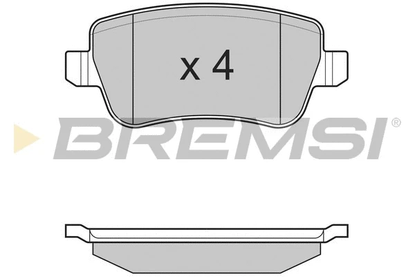 Brake Pad Set, disc brake (BP3227)