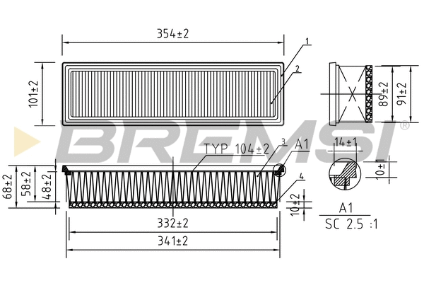 Air Filter (FA1277)