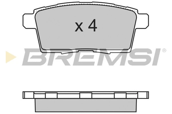 Brake Pad Set, disc brake (BP3333)