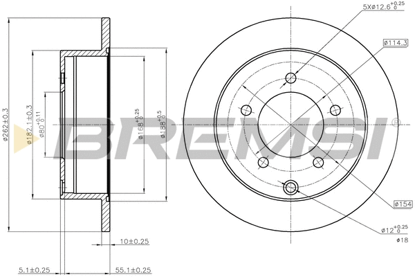 Brake Disc (CD7986S)