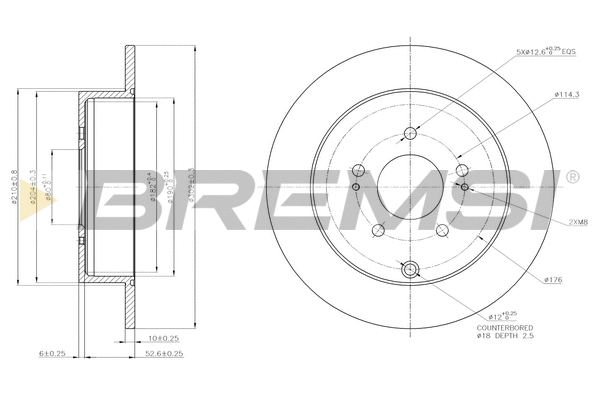 Brake Disc (CD7737S)