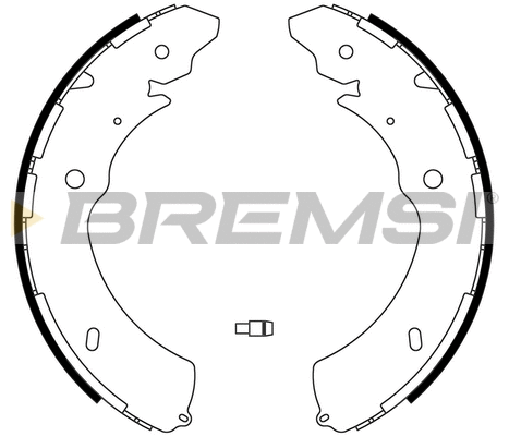 Brake Shoe Set (GF0640)