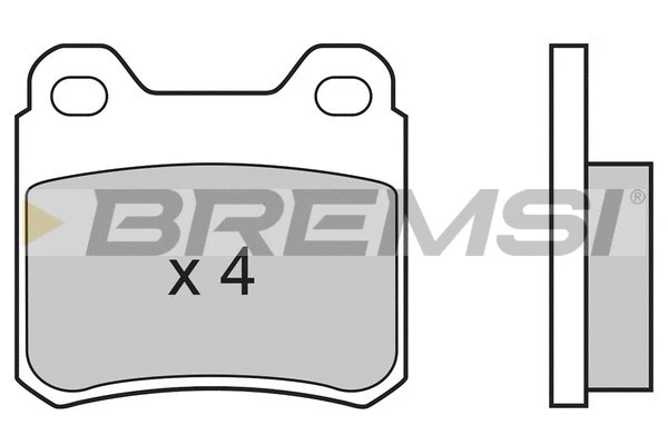 Brake Pad Set, disc brake (BP2507)