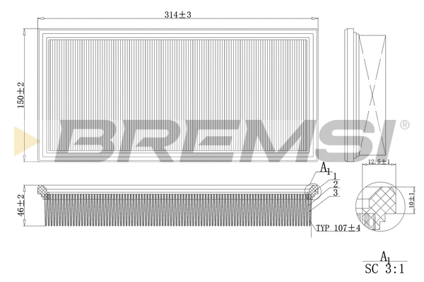 Air Filter (FA2134)