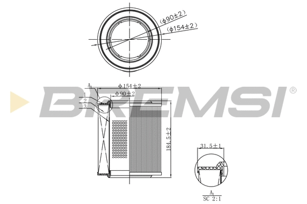 Air Filter (FA1103)