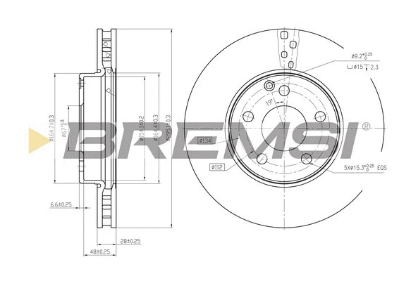 Brake Disc (CD7252V)