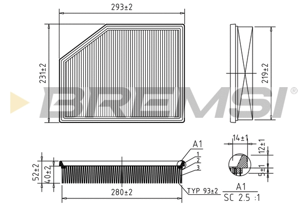 Air Filter (FA0626)