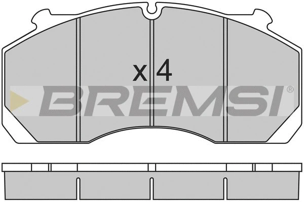 Brake Pad Set, disc brake (BP7304)