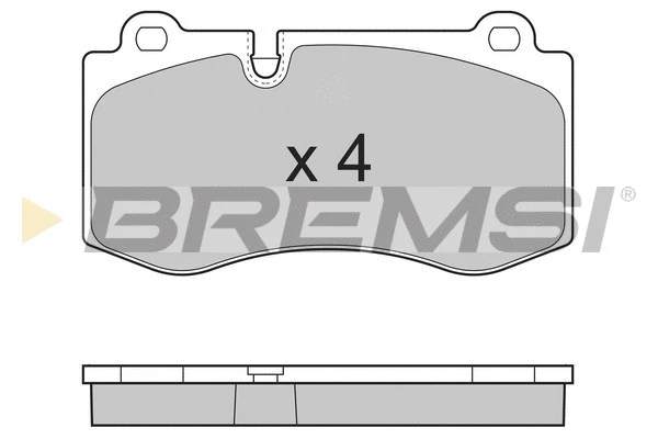 Brake Pad Set, disc brake (BP3362)