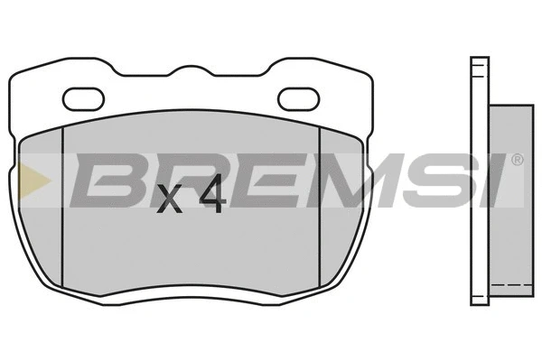 Brake Pad Set, disc brake (BP2402)