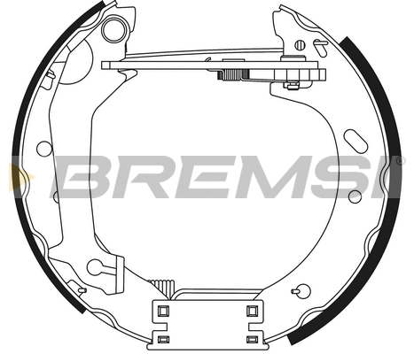 Brake Shoe Set (GK0401)
