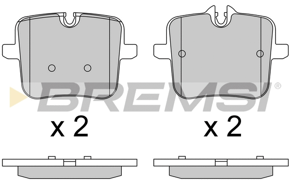 Brake Pad Set, disc brake (BP3805)